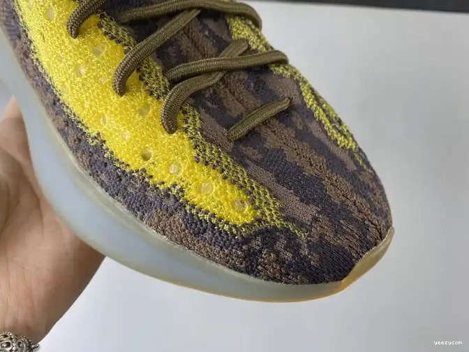 ADIDAS FZ4982 YEEZY 380 GOLD NON-REFLECTIVE 'COFFEE BOOST 0512